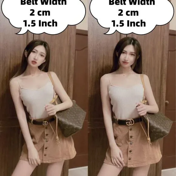 Gucci Belt 2cm/0.8 inch width Size 85cm fit for 26-30 - Picture 6 of 6